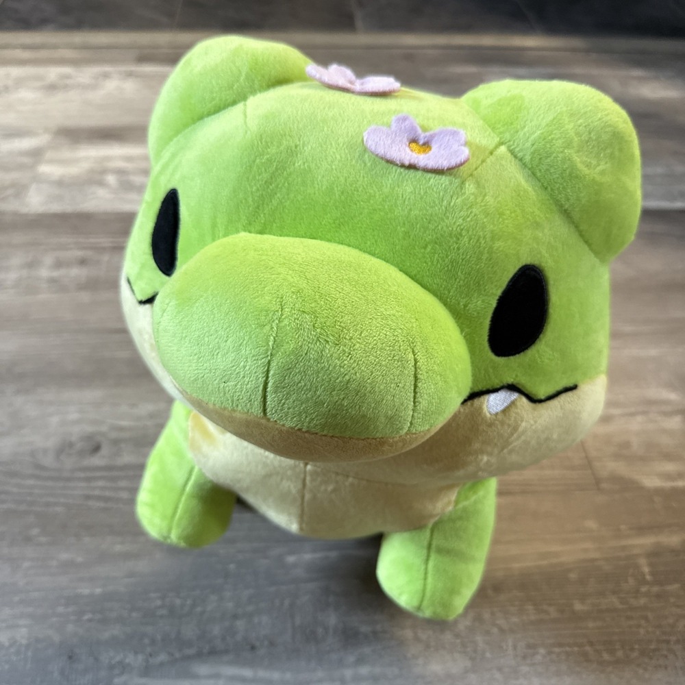 BIRDUYEN Crocus Crocodile Plush 14" Round 1 Exclusive US Seller  (NEW WITH TAGS)